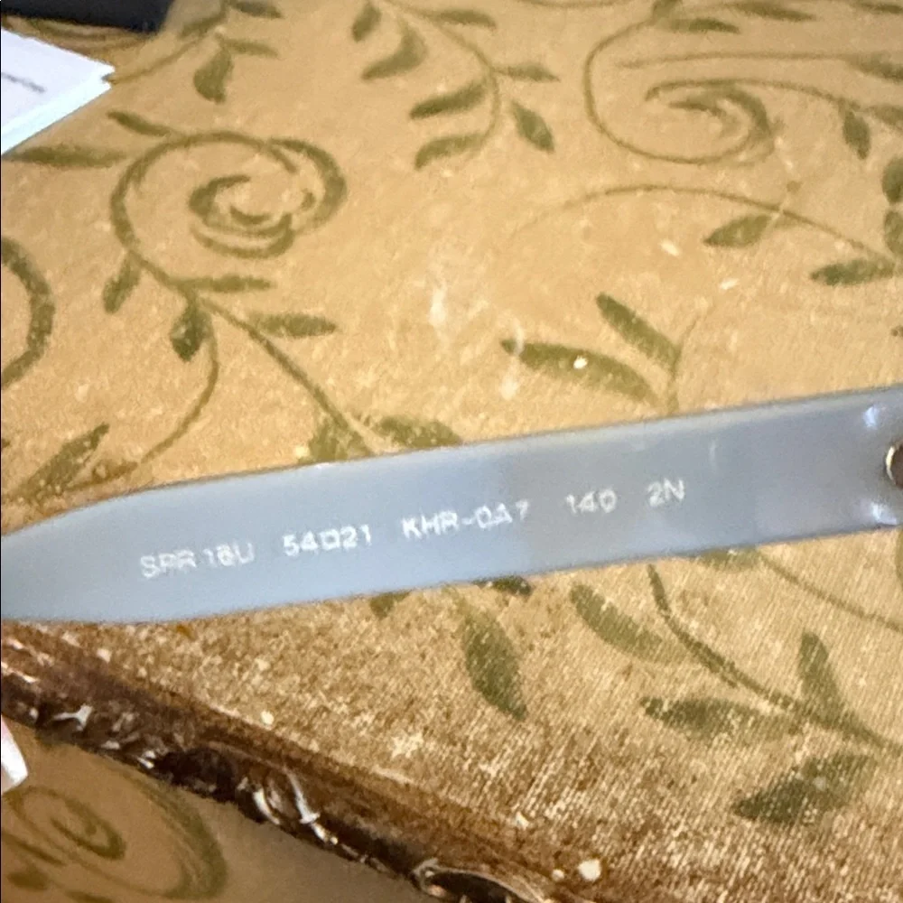 Prada Brown Tortoise and Blue Sunglasses - Picture 5 of 8